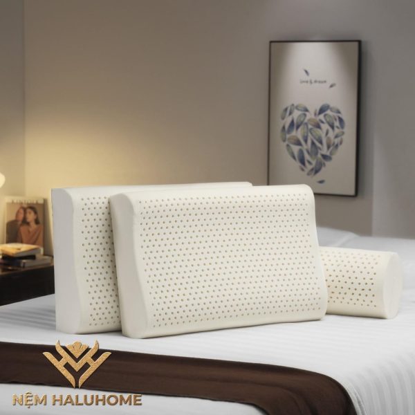 Gối cao su lượn sóng Haluhome