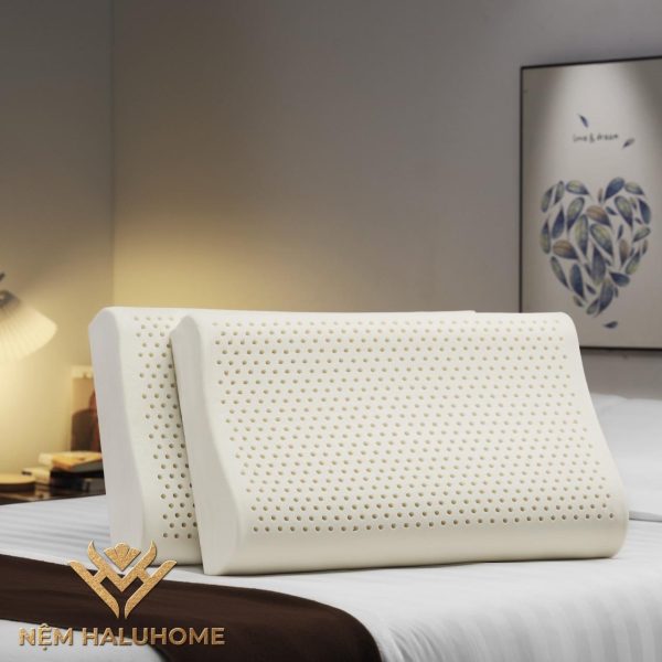 Gối cao su lượn sóng Haluhome