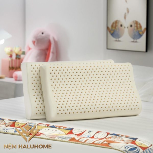 Gối cao su lượn sóng trẻ em Haluhome