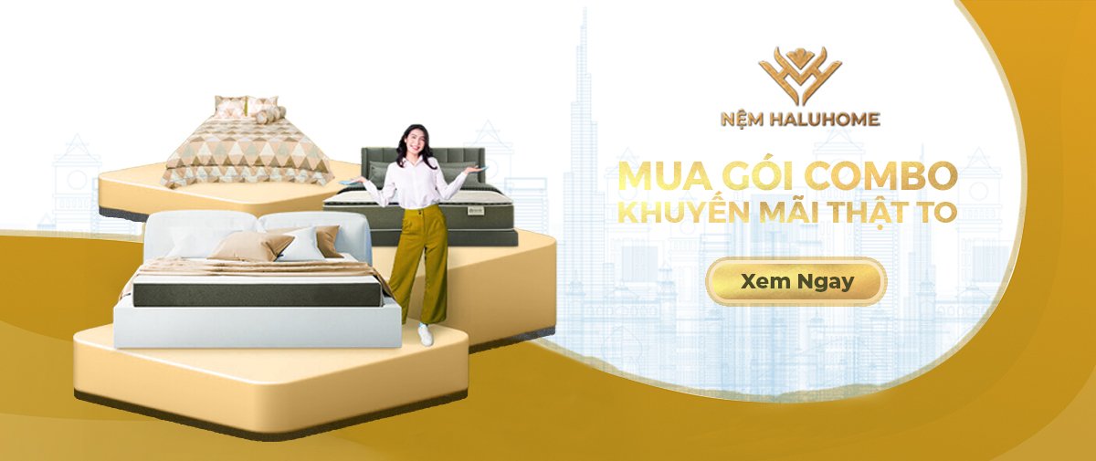 Combo gối Haluhome siêu khuyến mãi